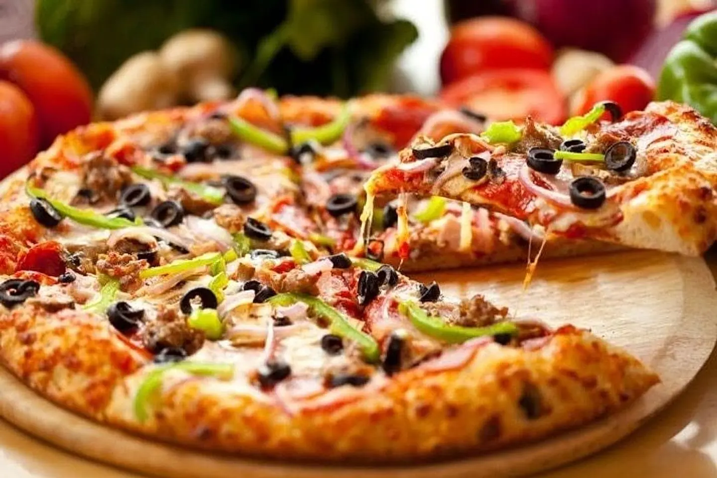 Vegetable Pizza - Small