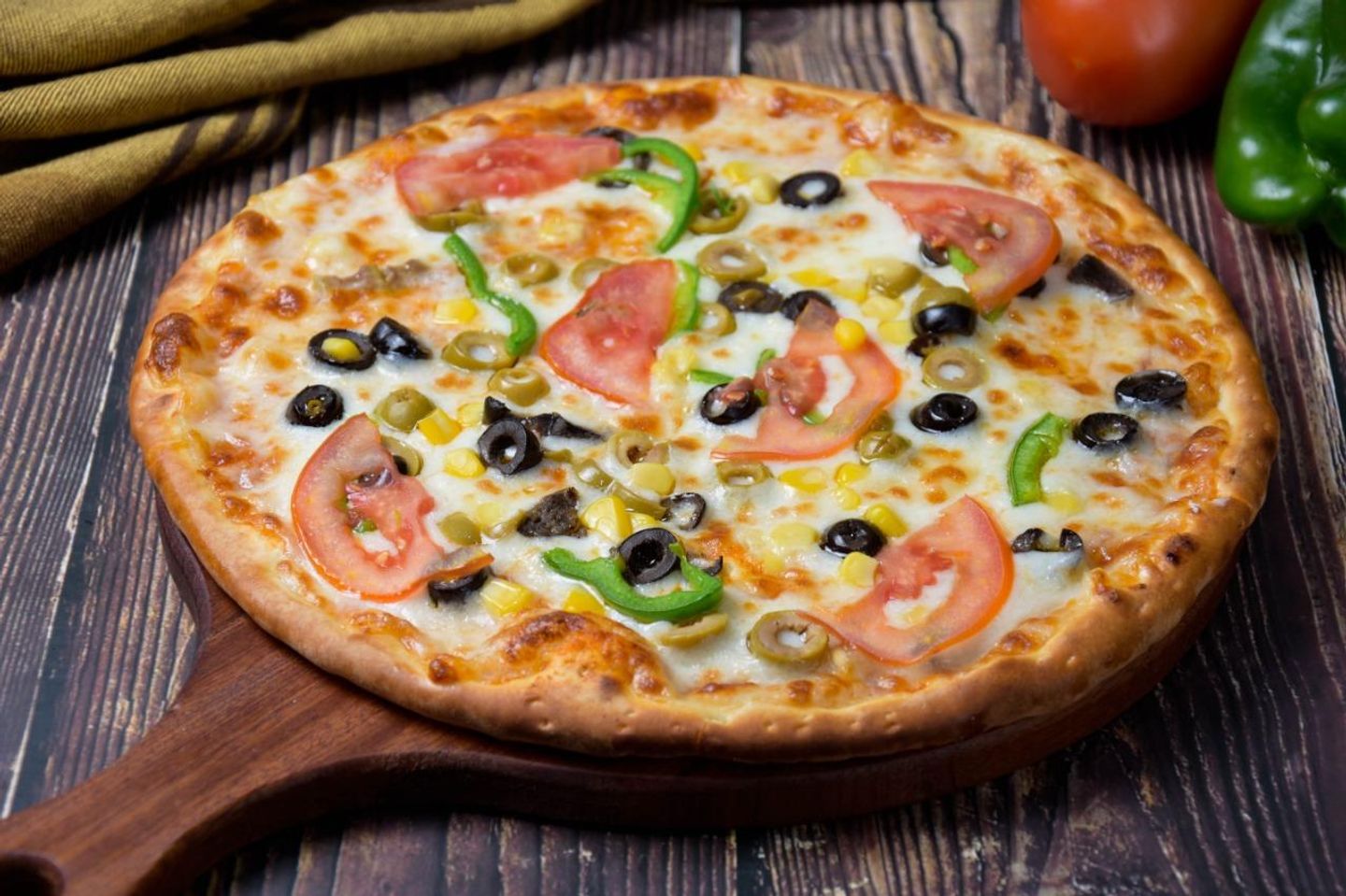 بيتزا خضار - صغير