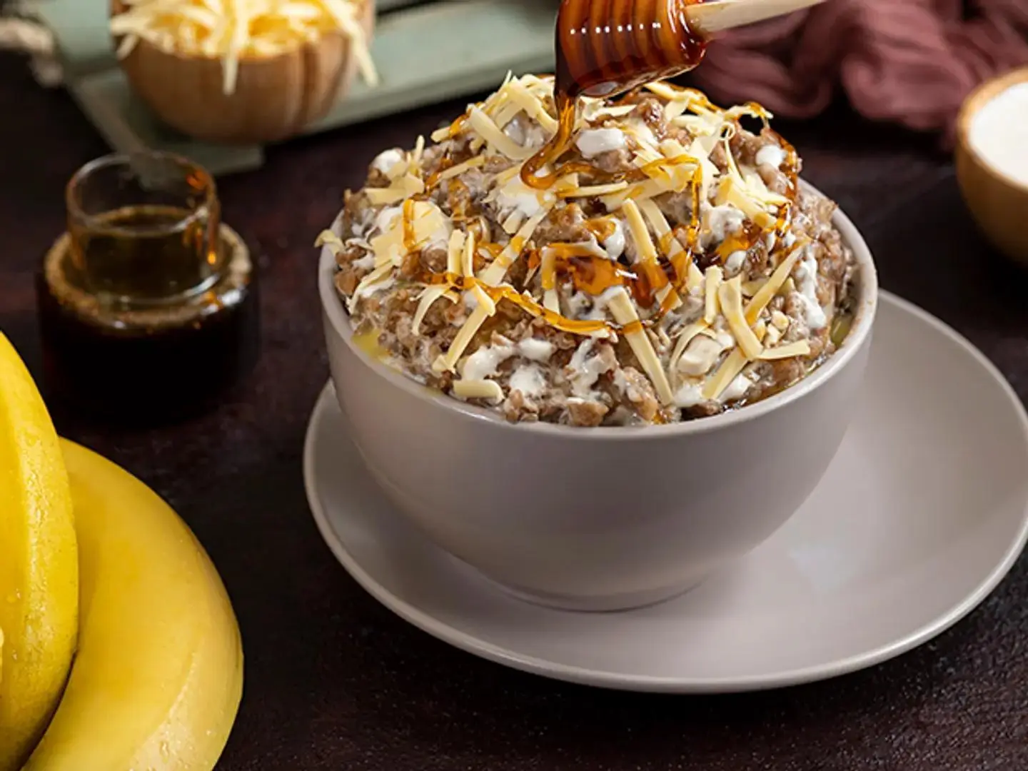 Masoub With Cream, Honey, And Cheese - Regular