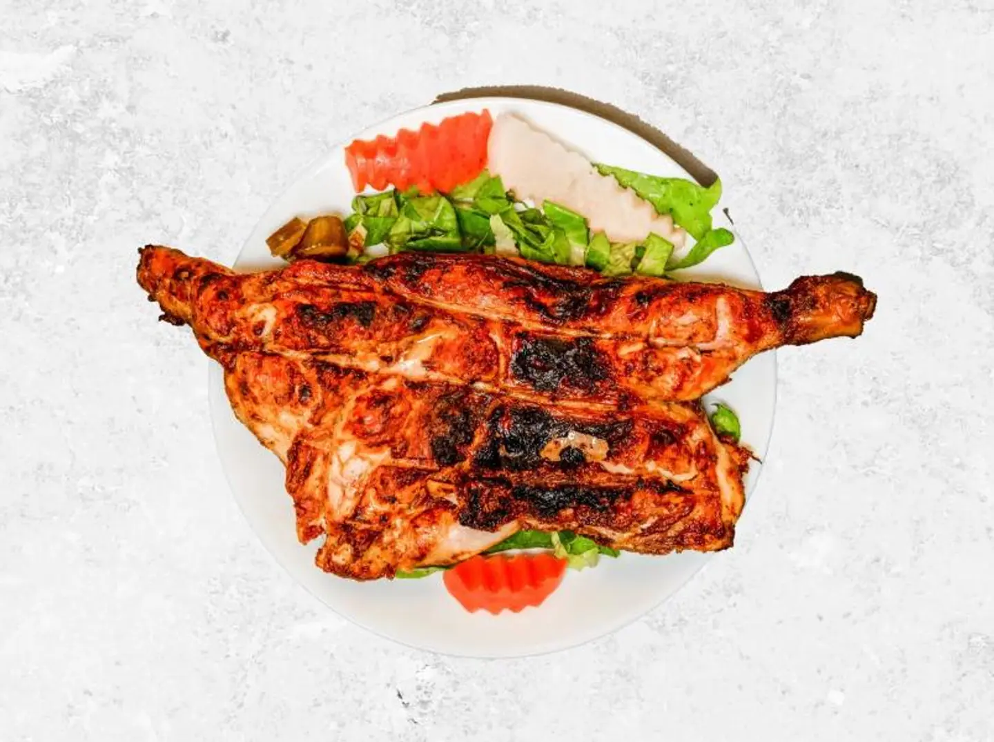 دجاج فحم سادة - ربع