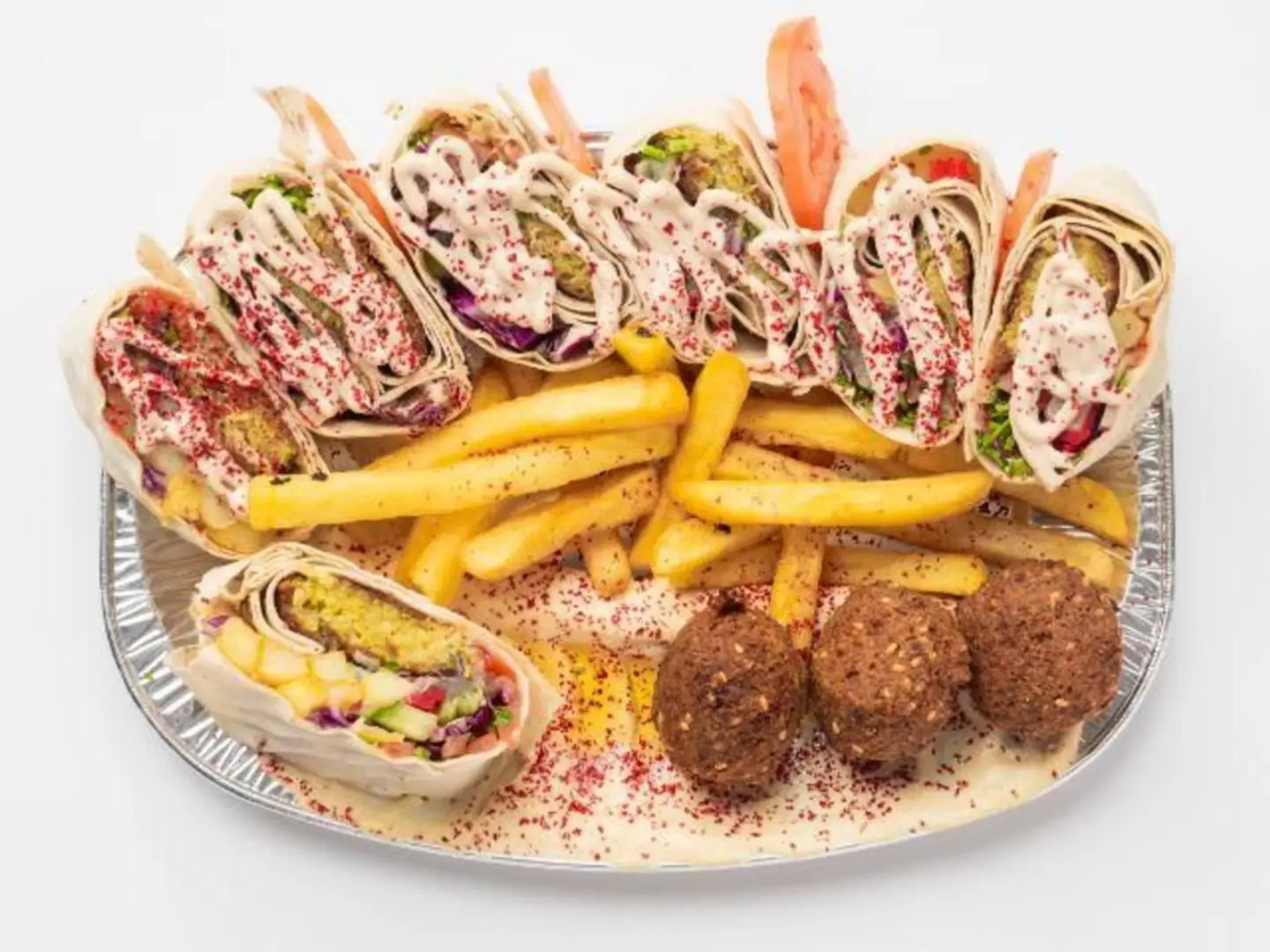 صحن فلافل - صغير