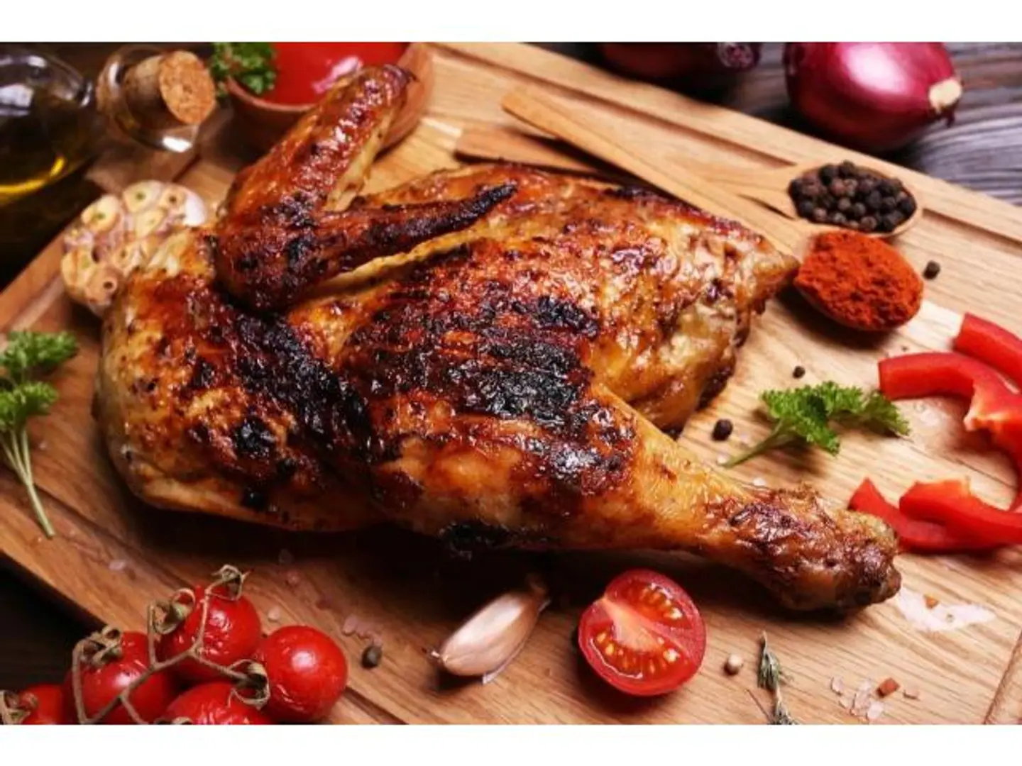 Charcoal - Half A Chicken