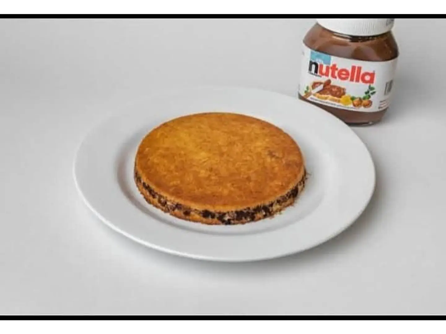 كنافة نوتيلا - صحن صغير