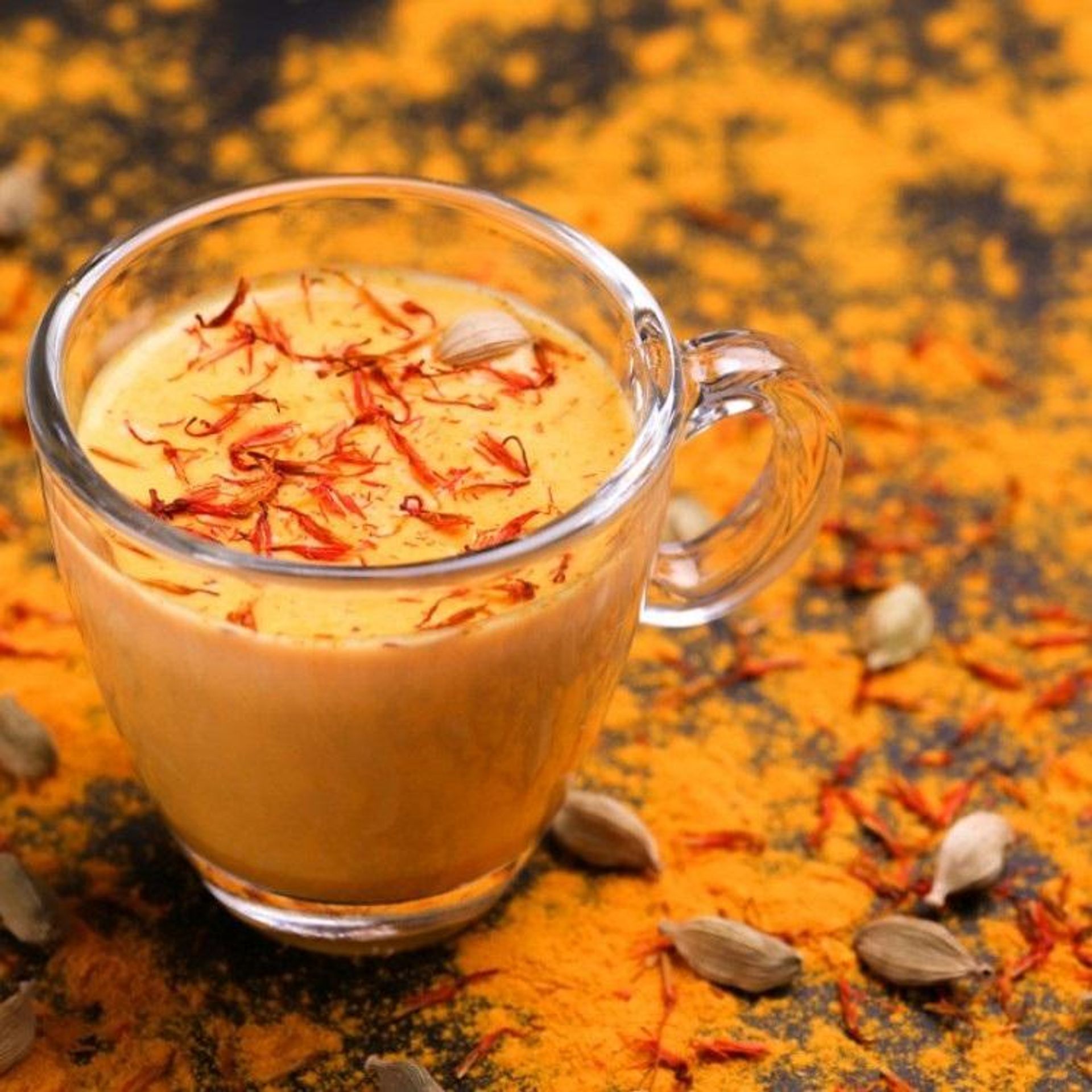 كرك بالزعفران - صغير