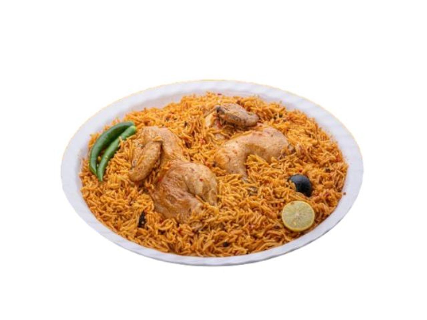 دجاج مضغوط - نصف حبة