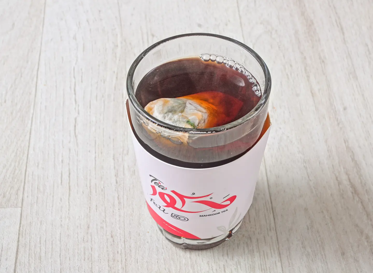 شاي  - كوب ورق صغير