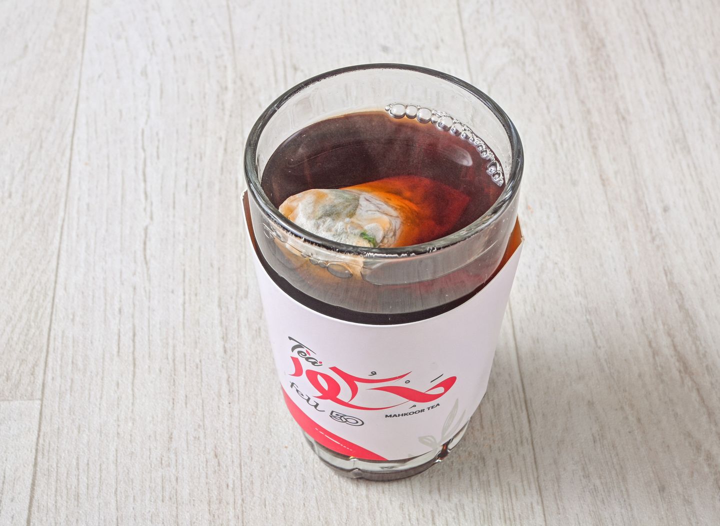 شاي  - كوب ورق صغير