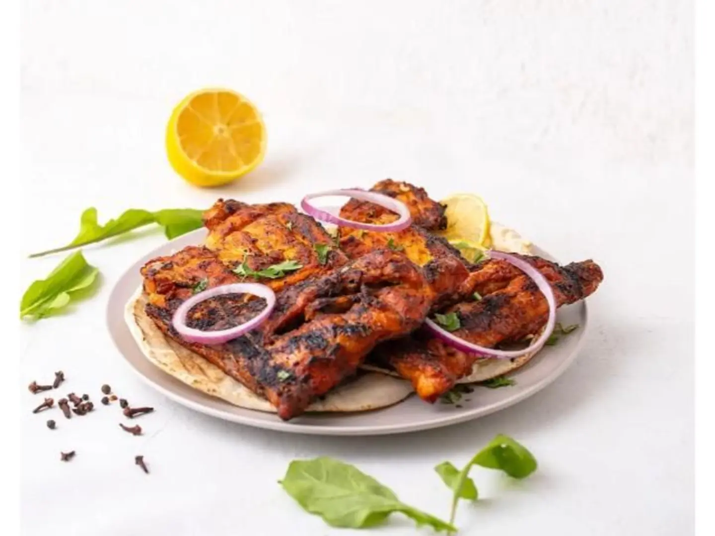 دجاج على الفحم - نصف دجاجة على الفحم