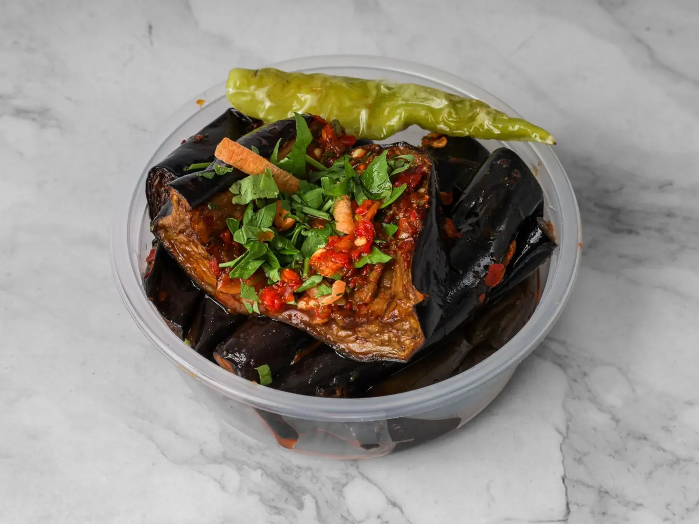 باذنجان مقلى مدحرج - 5 حبات