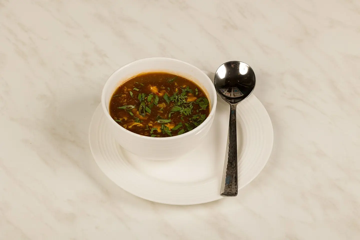 شوربة حارة وحامضة - خضار