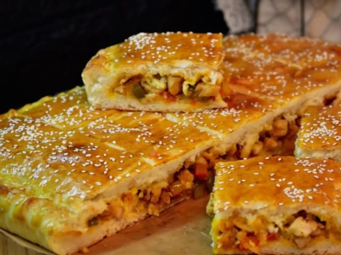 Pepperoni Pie With Chicken - Small