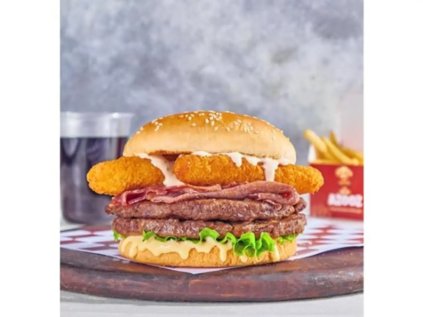 Super Supreme Beef Burger - Single