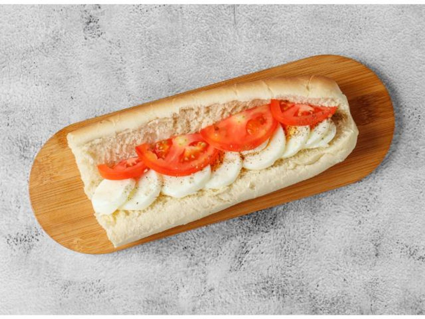 ساندوتش بيض مسلوق - نص