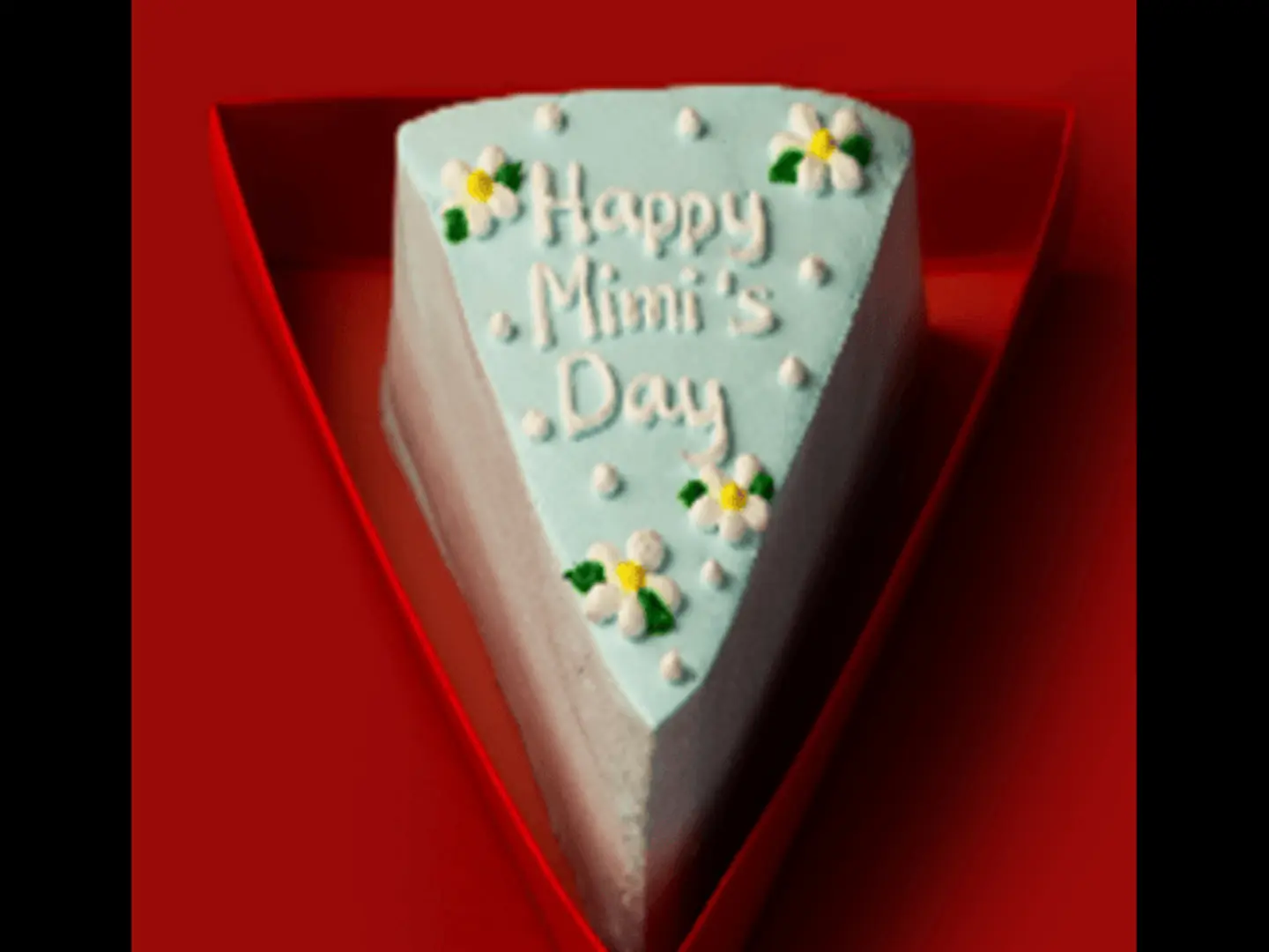 كيكة يوم الام المثلث - مانجو