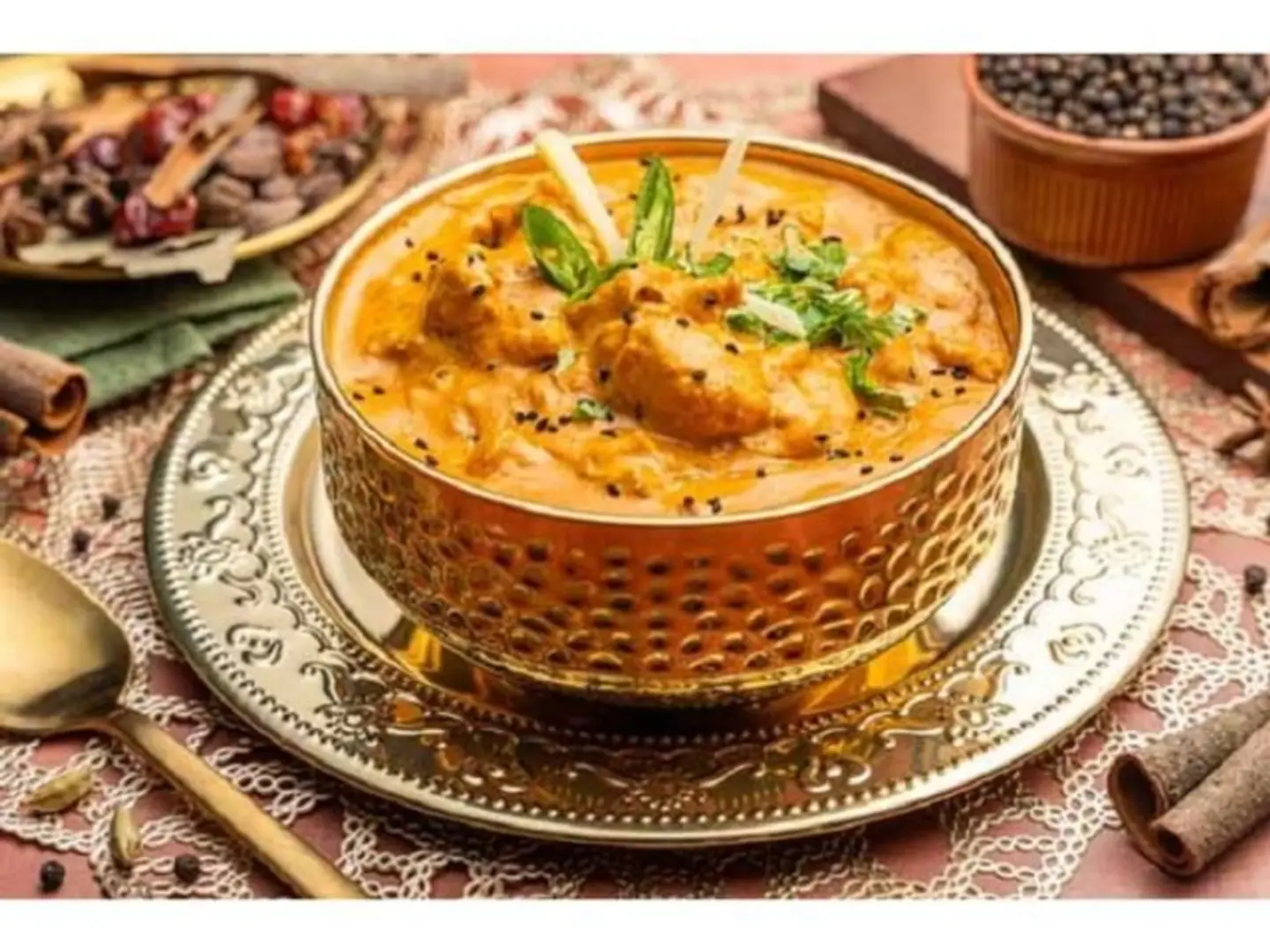 Achari Chicken Handi - Quarter Of A Chicken