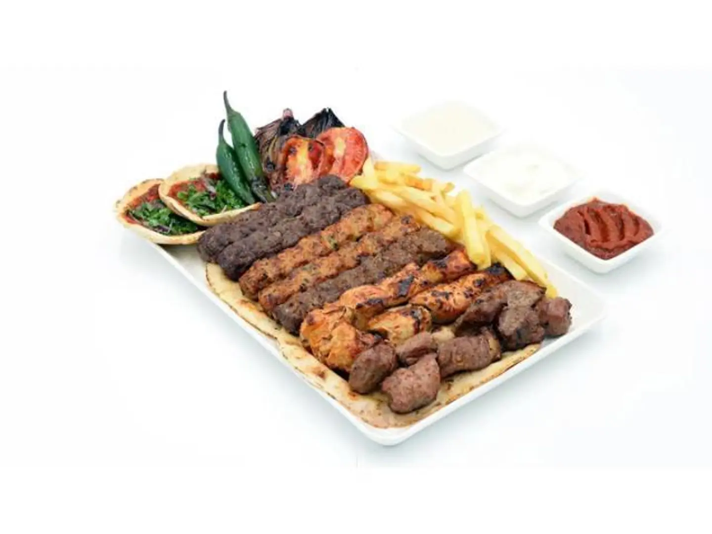 Mixed Grilled - 4 Skewers