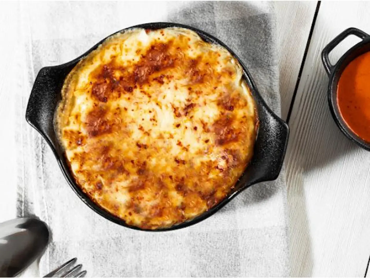 Macaroni With Bechamel And Meat - Small