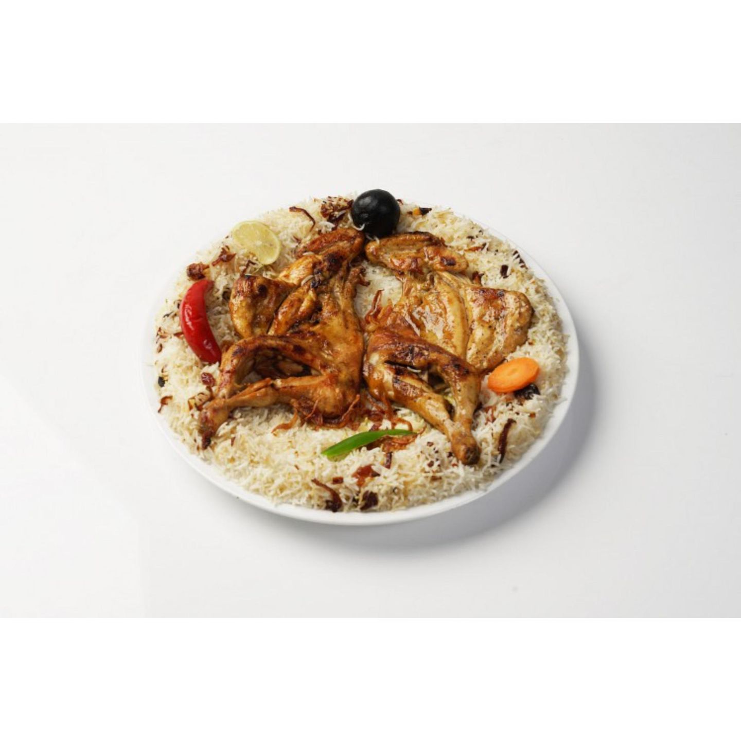 دجاج مظبي - نص حبة دجاج
