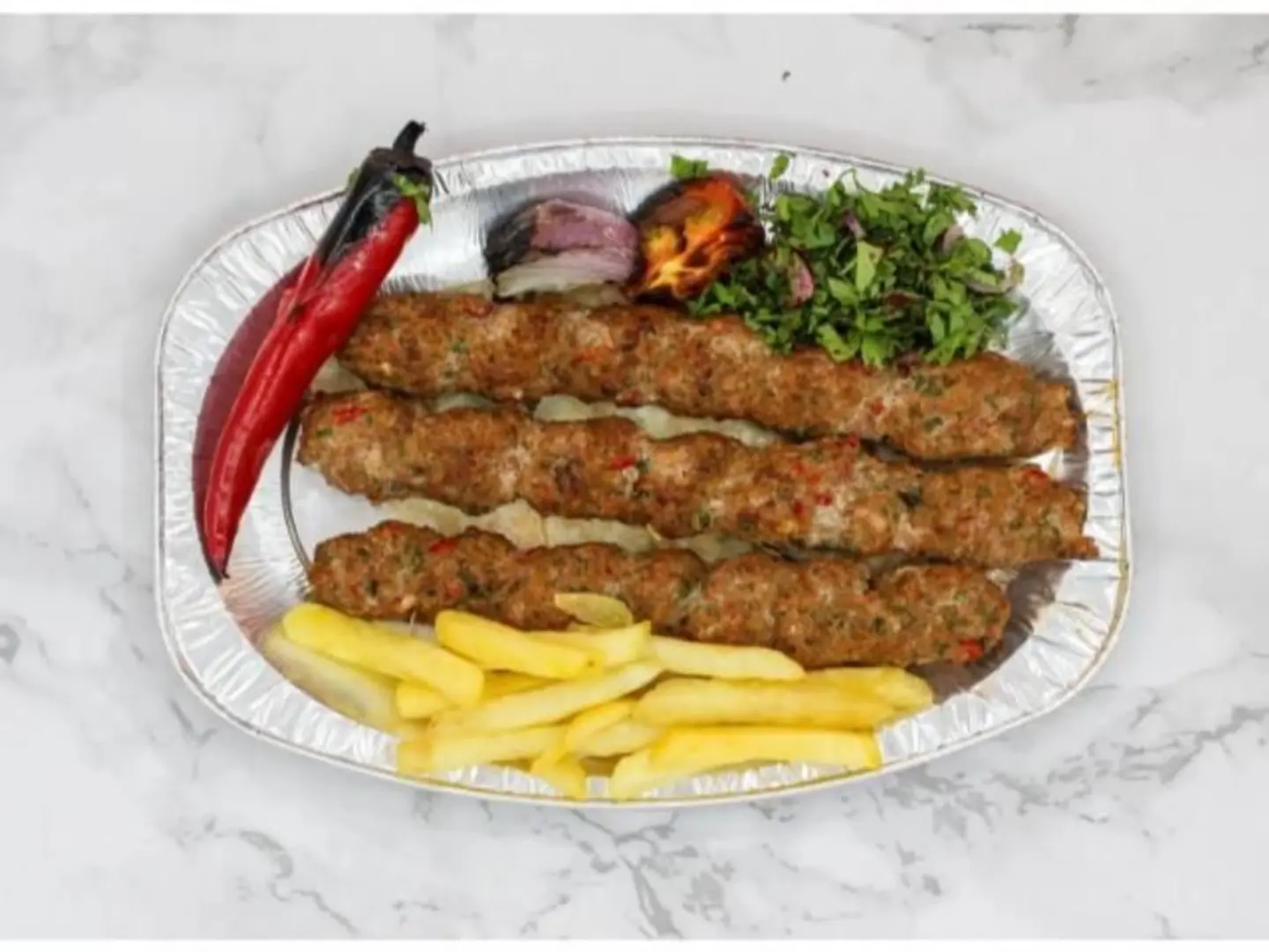 Halabi Kebab - For One Person