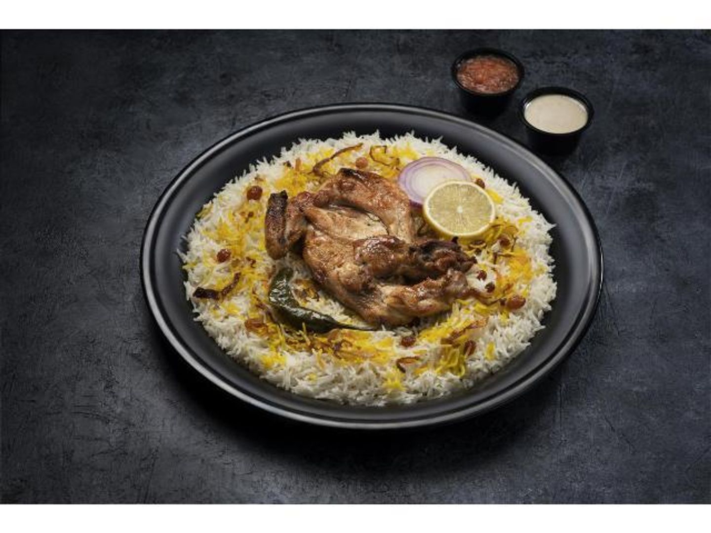 دجاج رز بشاور - نصف دجاجة