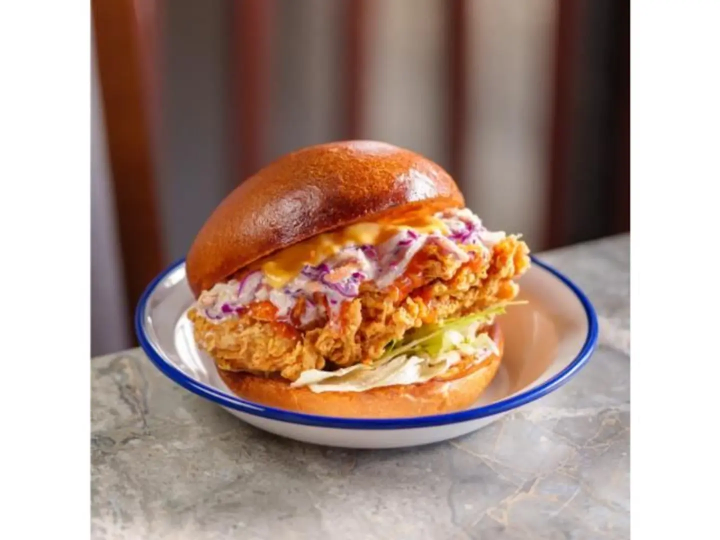 دجاج گرانشي تریبل - ساندوتش تربل