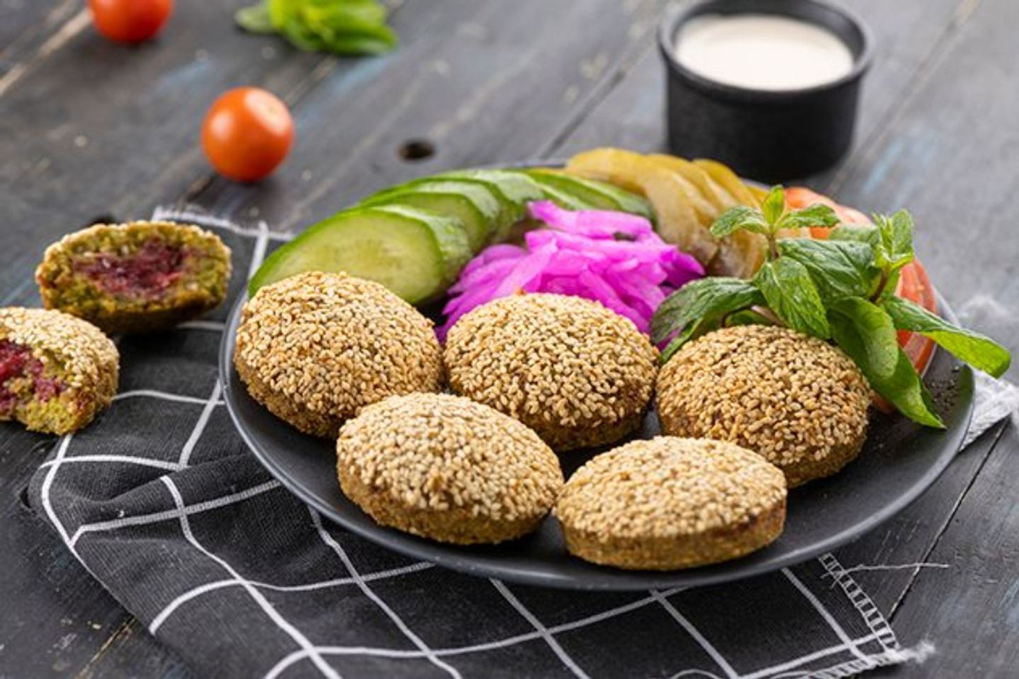صحن فلافل محشي بصل - كبير