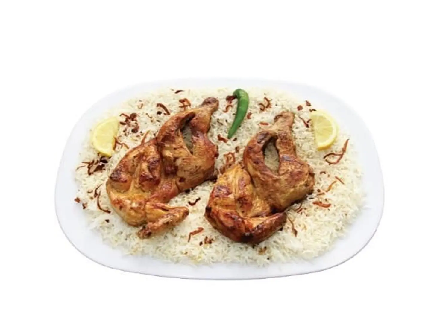 Chicken Madbi - Half A Chicken