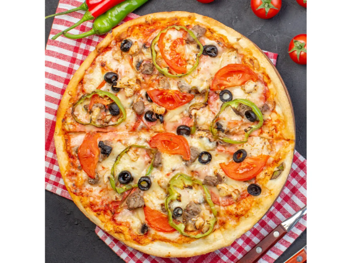 Vegetable Pizza - Small