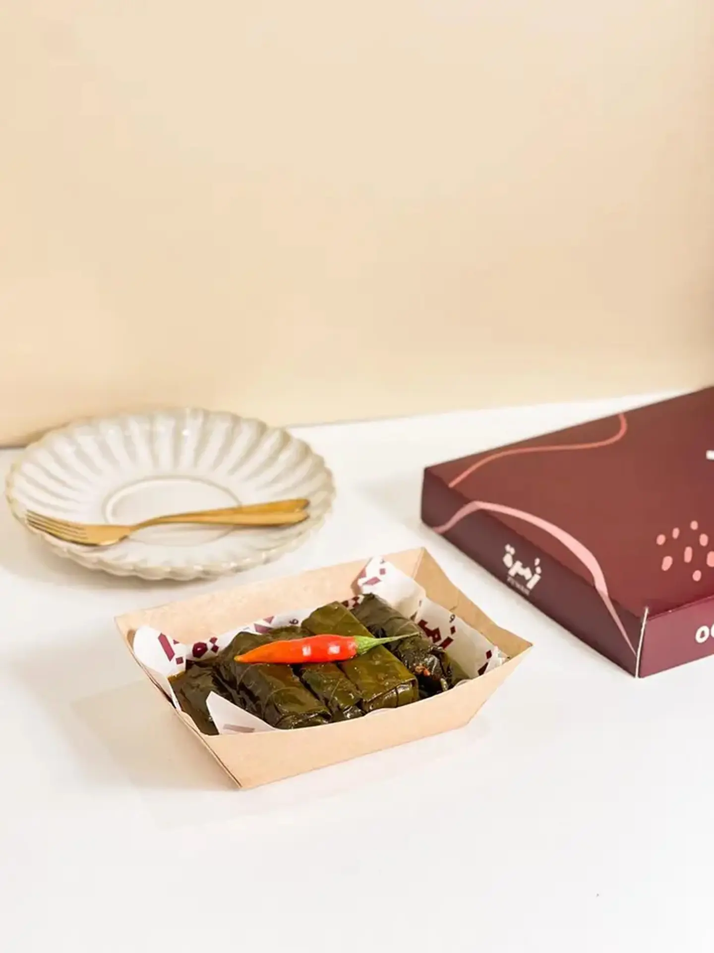 Spicy Grape Leaves - 10 Pieces