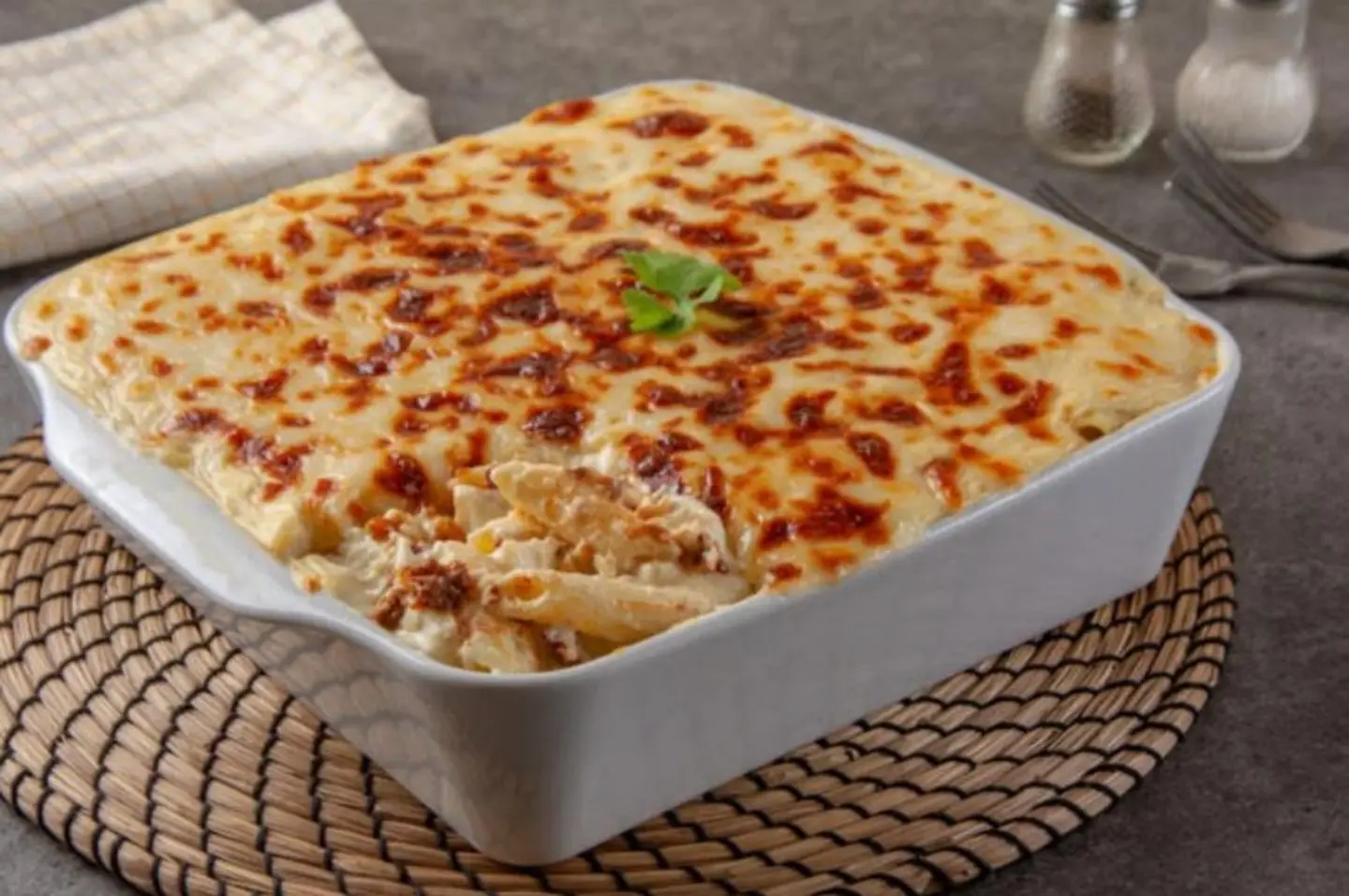 مكرونة بشاميل - صغير