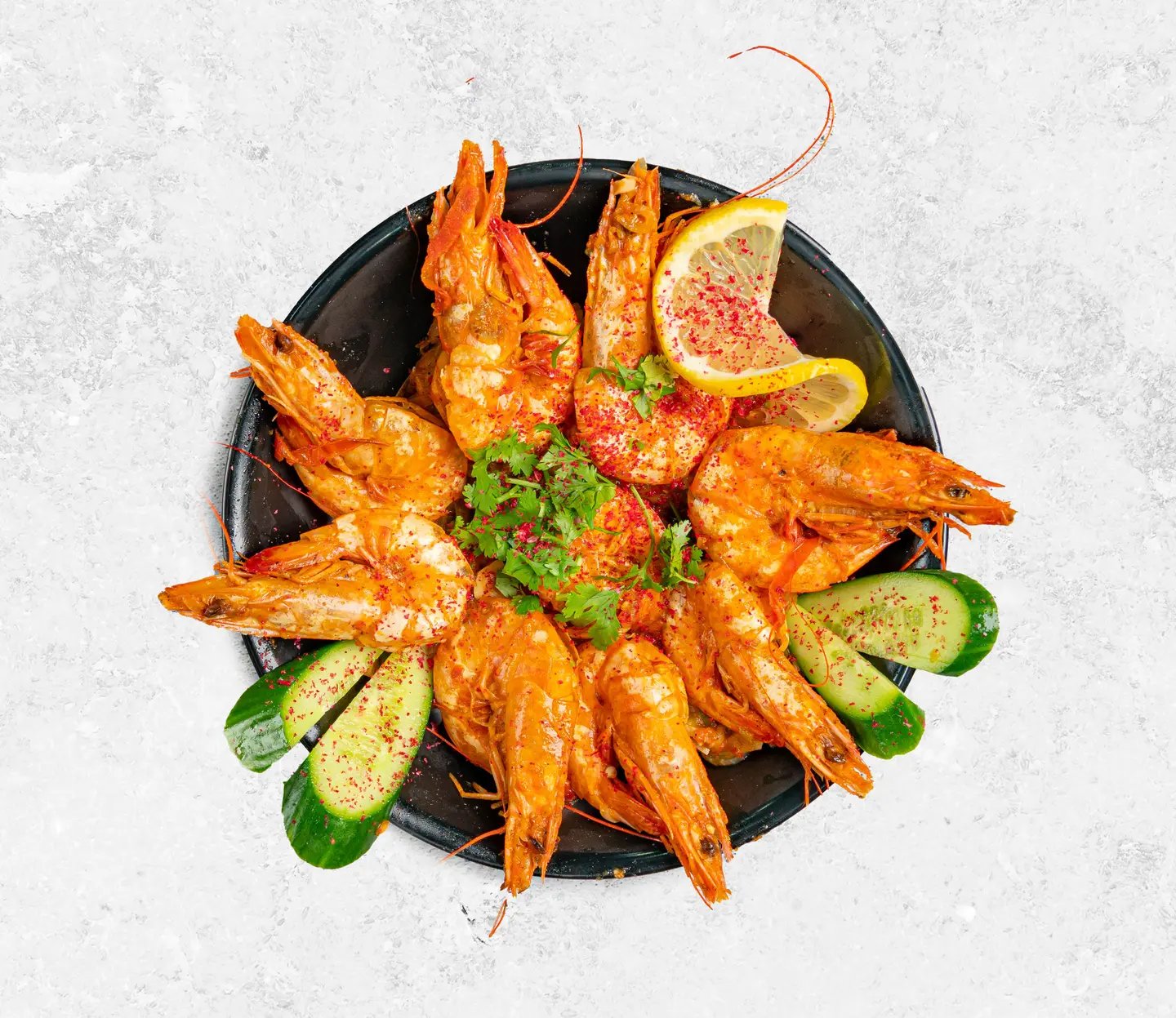 Grilled Shrimp On Charcoal - Half Kilo