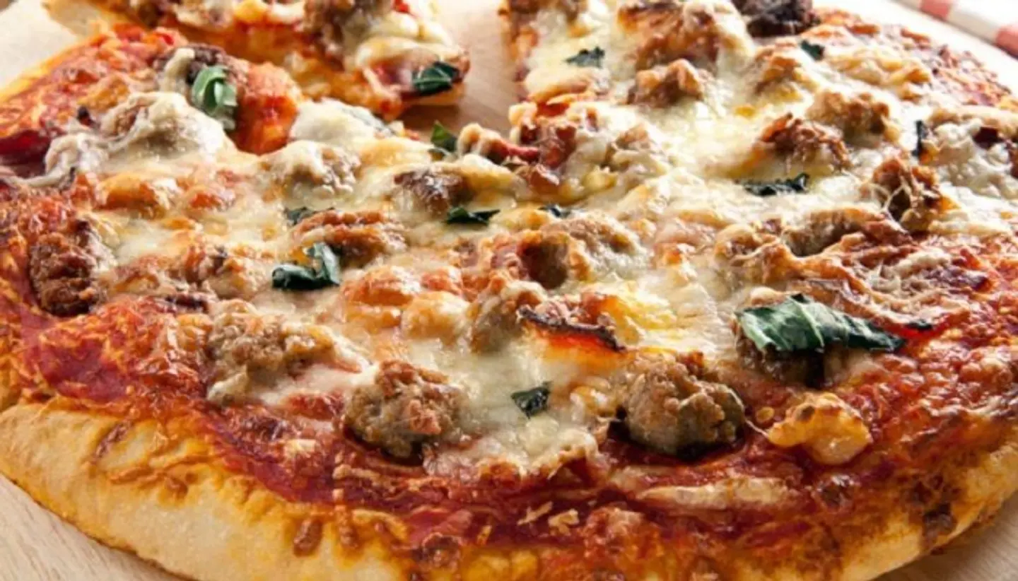 Plain Meat Pizza - Small