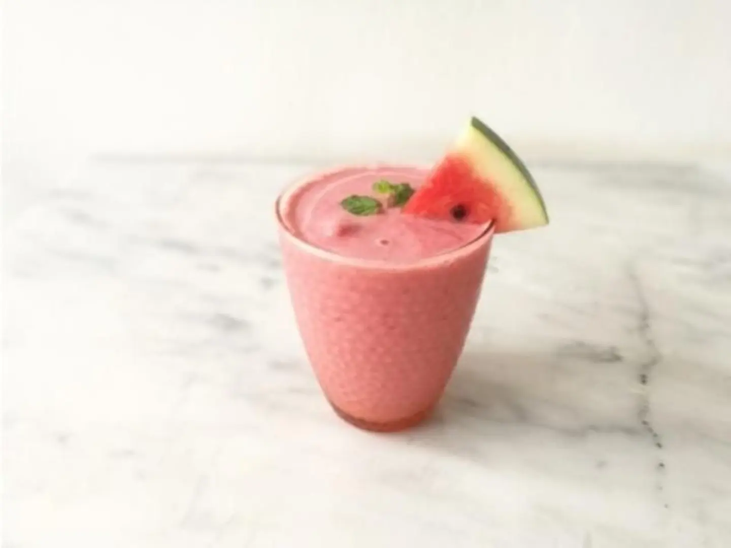 عصير توت مع حبحب - كاس صغير