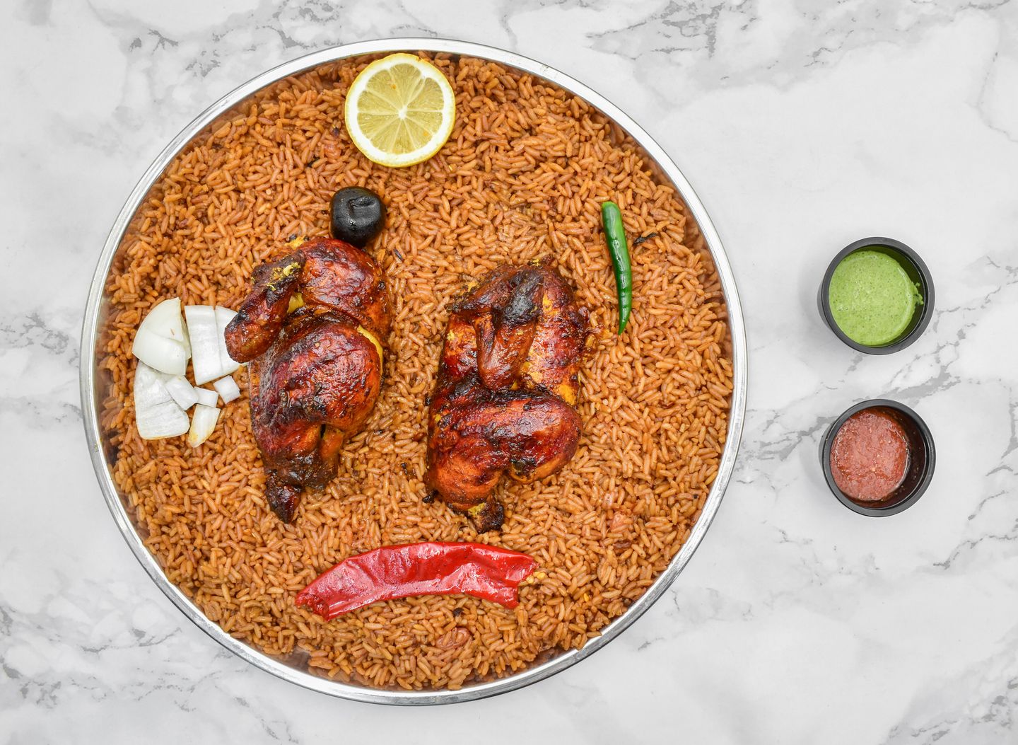 شواية بخاري - نص حبة دجاج