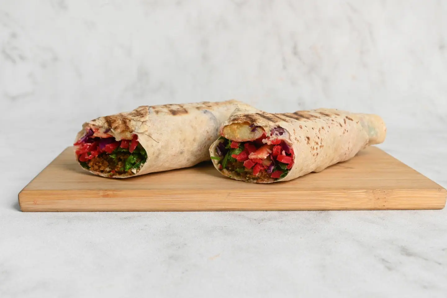 ساندوتش فلافل خبز شراك - مع بيض