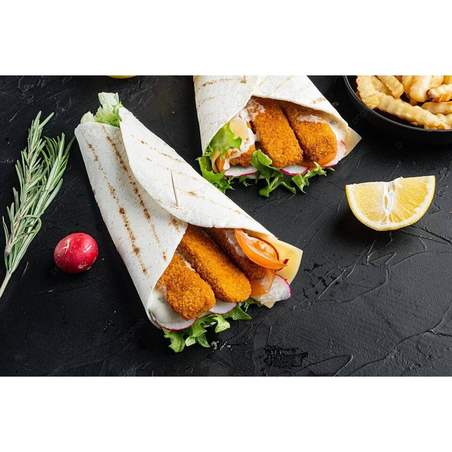 Fish Tortilla - Small Sandwich