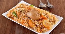 نص دجاج زربيان عدني مع الرز