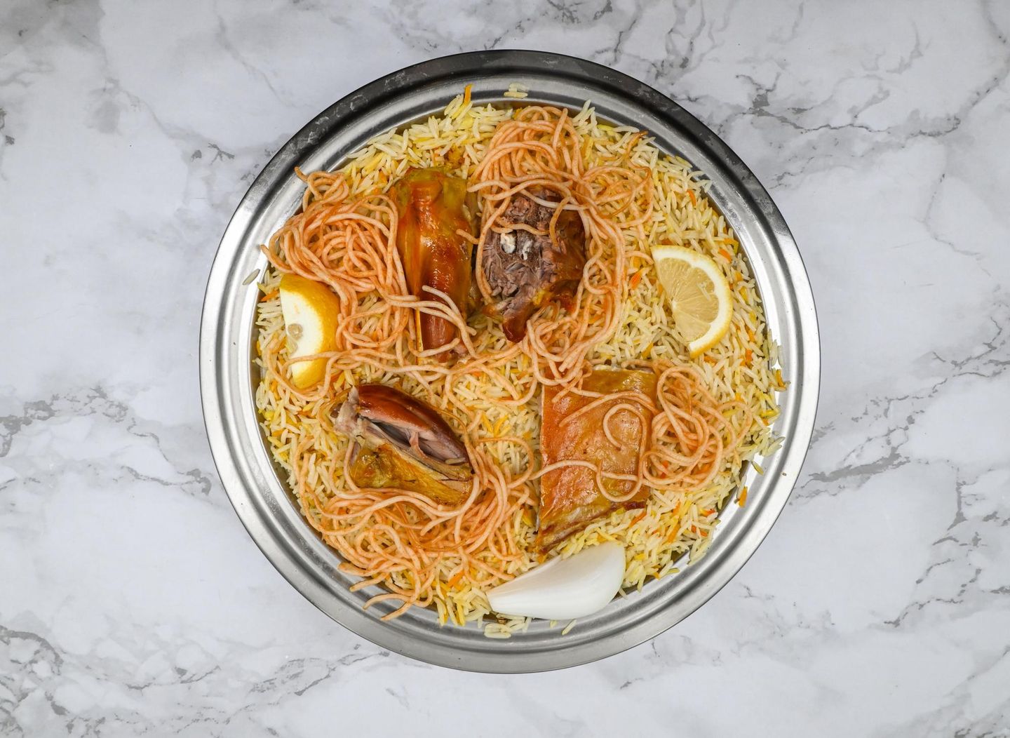 تيس مندي مع أرز مندي - نص تيس