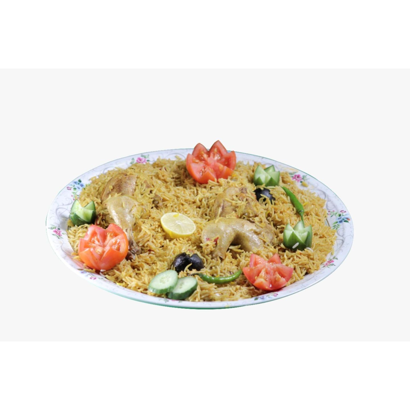 Madfoon Chicken With Rice - Half A Chicken