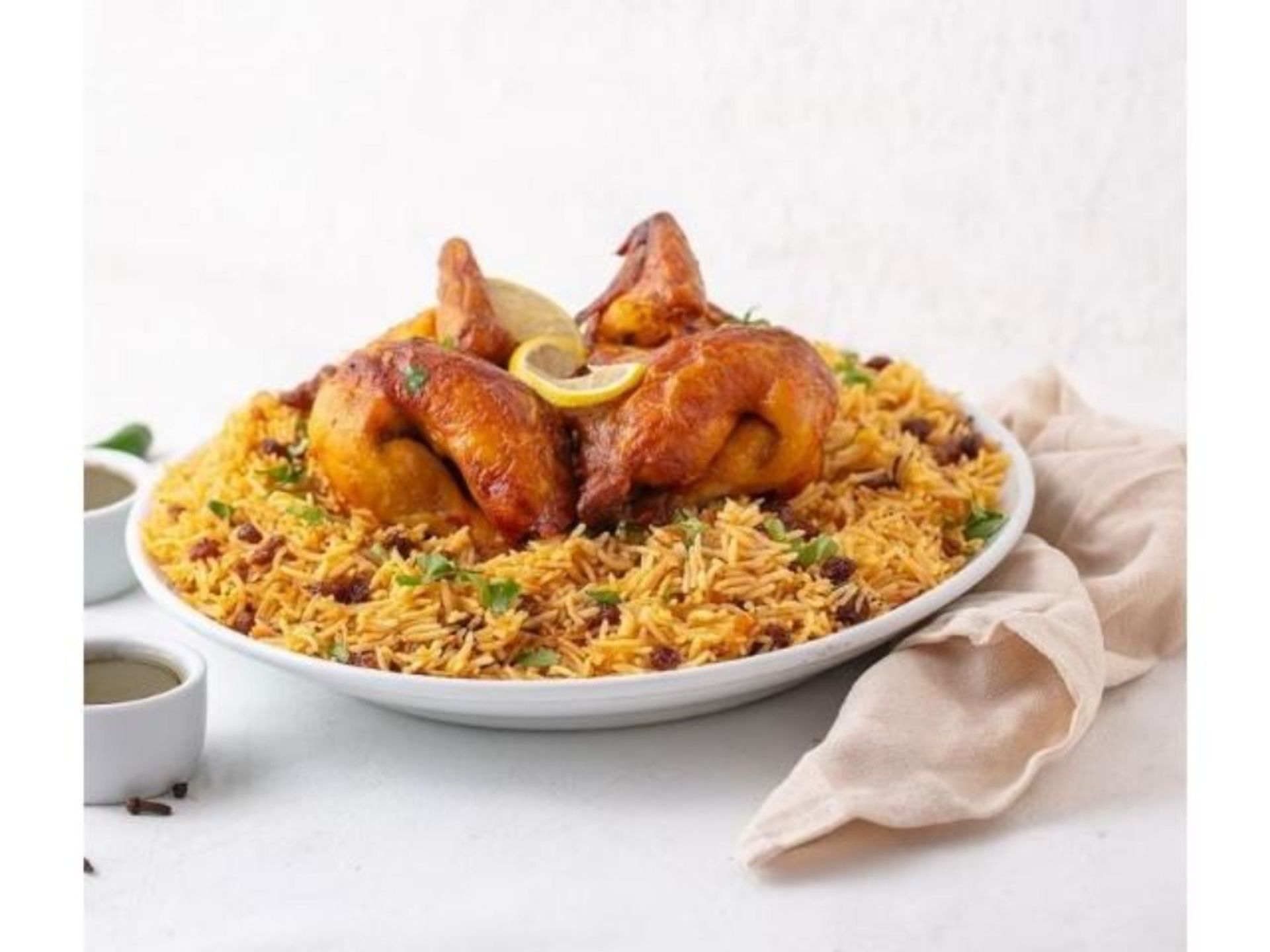 دجاج مندي - نص حبة دجاج