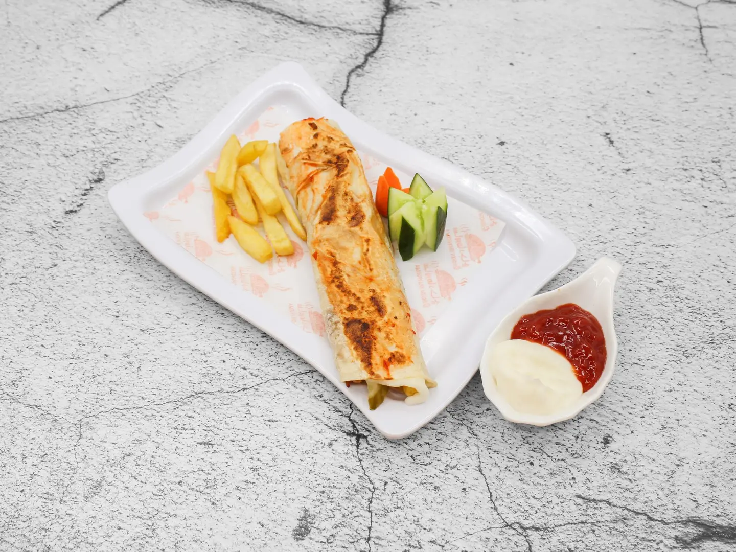 Shawarma Sandwich With Cheese - Small