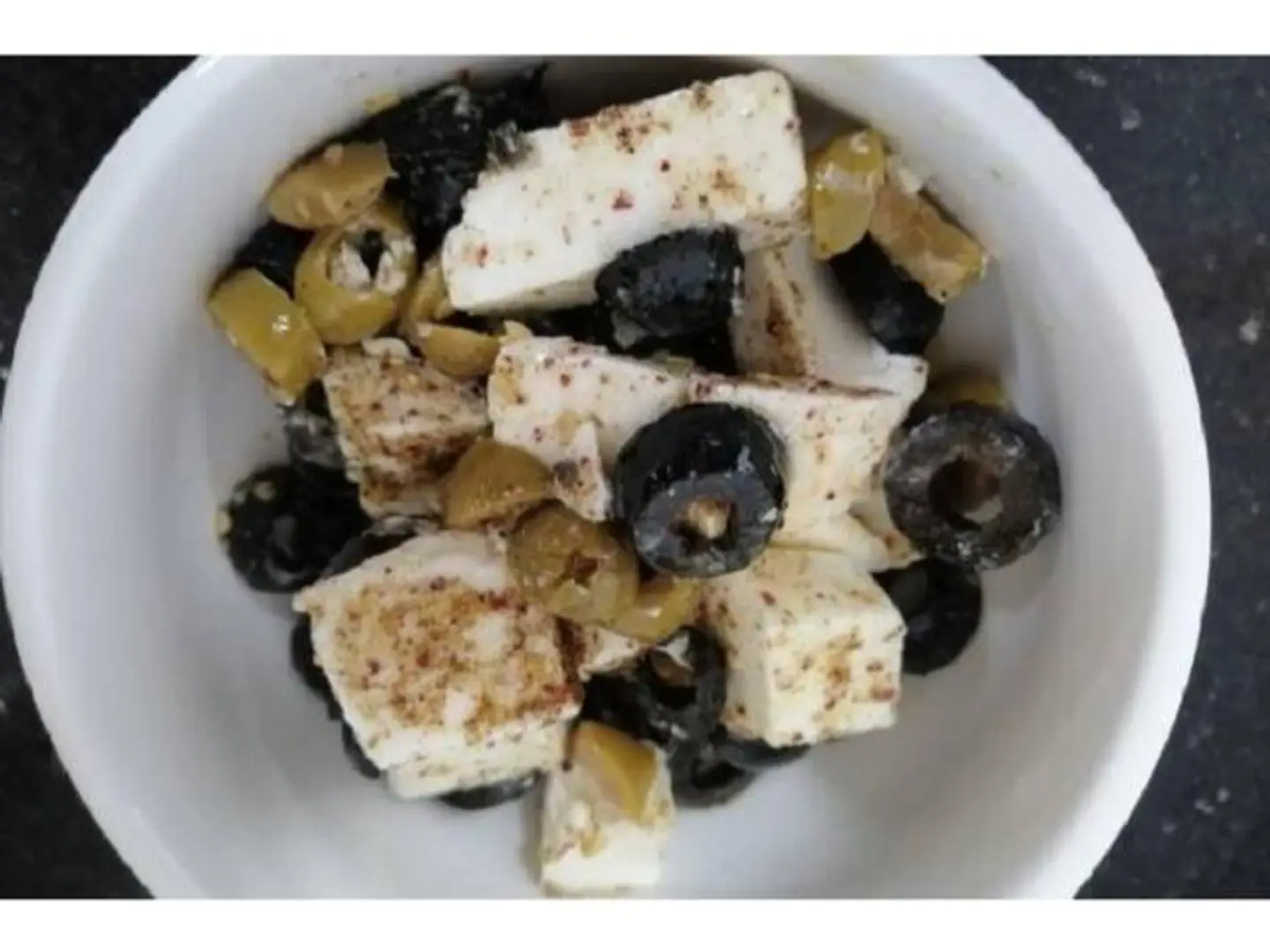 Cheese With Olives Plate - Small