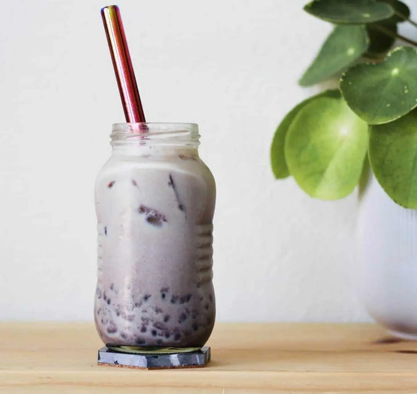 شاي حليب الفاصوليا الحمراء - صغير