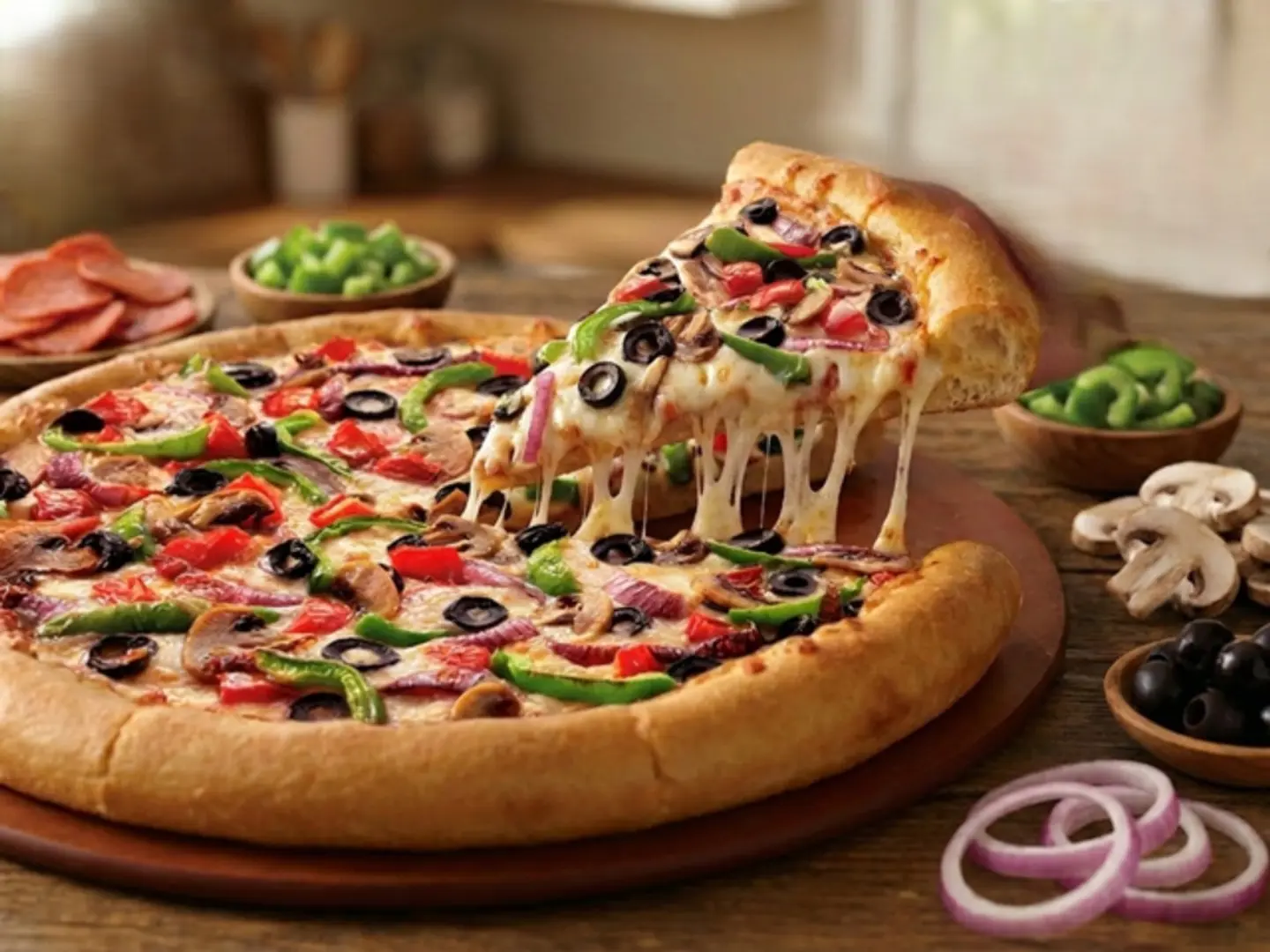 Veggie Pizza - Mini