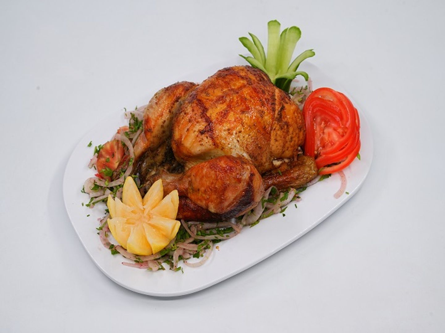 دجاج شوايه ساده - نص دجاج شوايه ساده