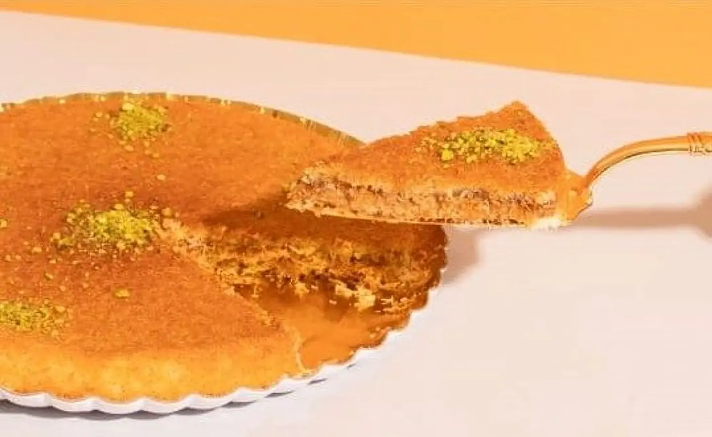 كنافة لوتس - وسط