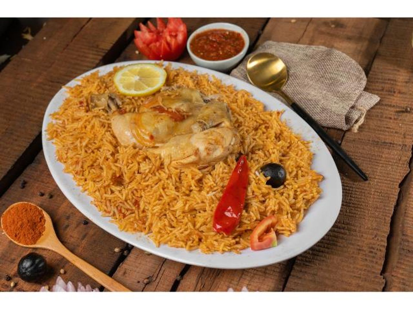 مضغوط ابو دمعه - حبة دجاج كاملة