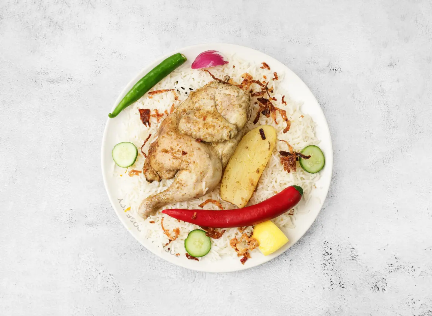 Hininy (Madfoon) Chicken - Half A Chicken Plain