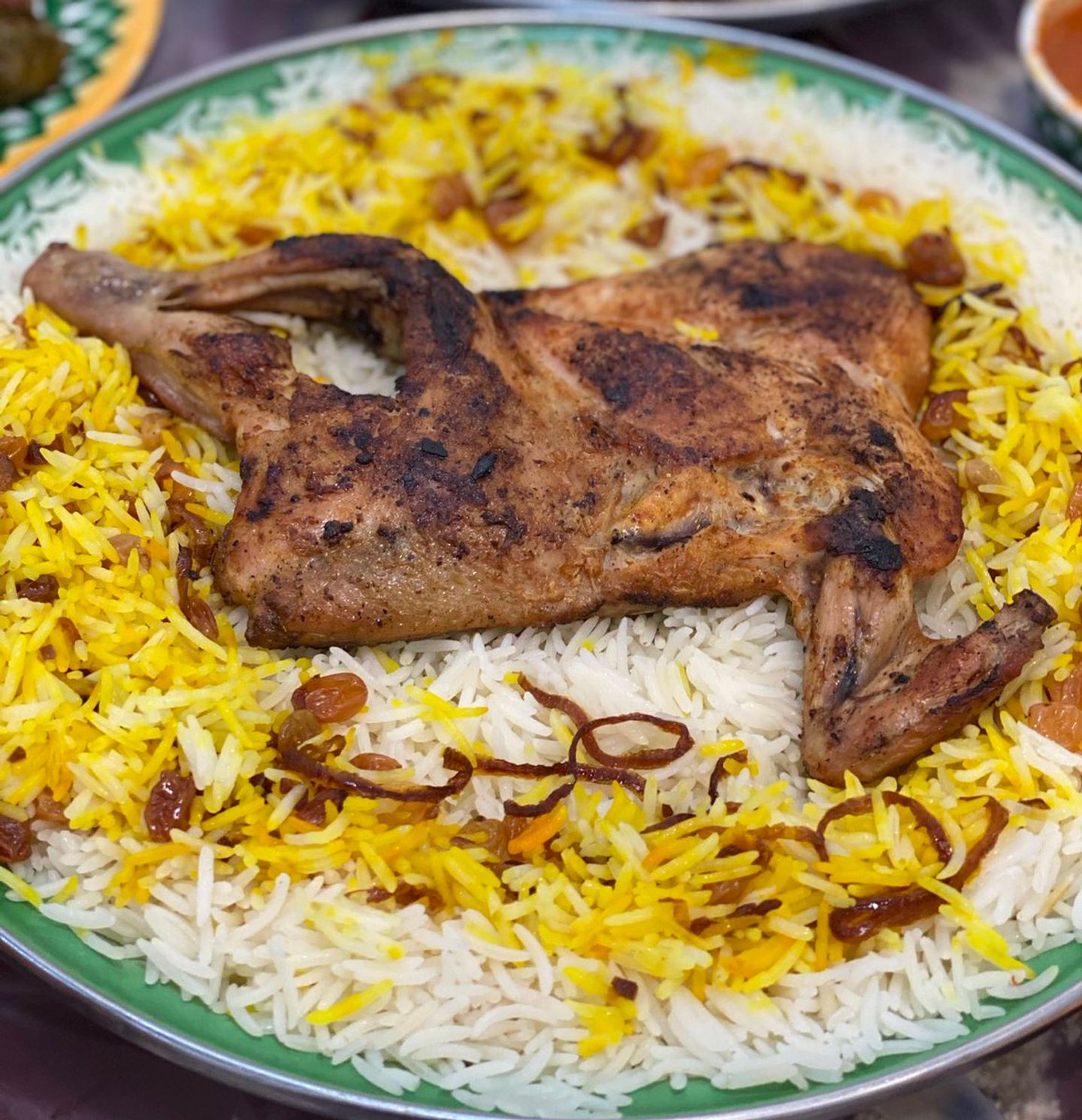 مظبي - نصف دجاجة