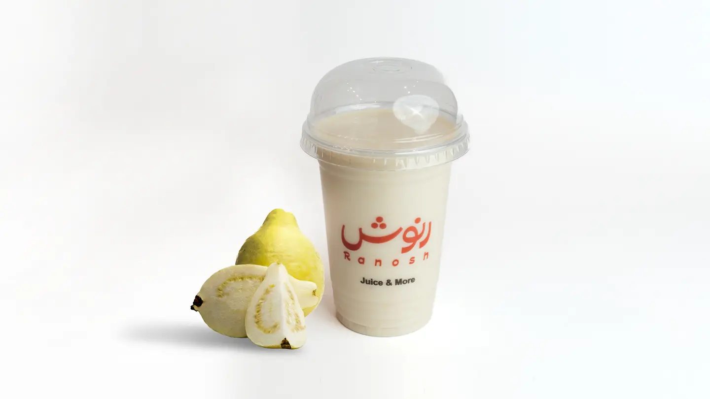 عصير فاكهة الجوافة مع الحليب - صغير